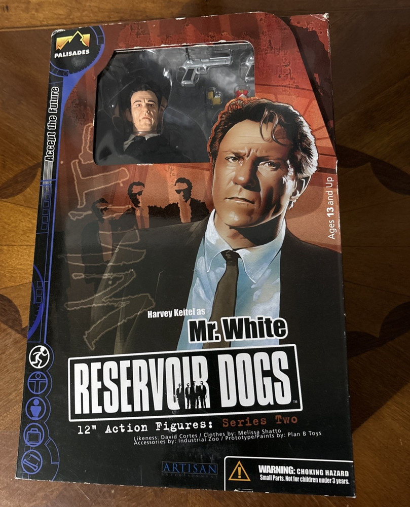 Reservoir Dogs Mr White MIB 12″ Figure- Quentin Tarantino Movie! Actor Keitel
