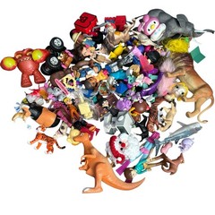 Random Lot Of Mixed Little Toys Boys Girls Play Animals Action Figures More