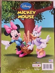Disney Mickey & Friends Coloring and Activity Book Spring Picnic NEW