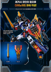 Miniforce Super Dino Power TYRANNO THUNDER LEGACY EDITION Robot Car Transforming