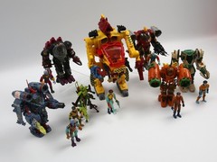 Vintage Exo Squad Huge Lot E-Frame Vehicles and Pilots Playmates 90s Phaeton