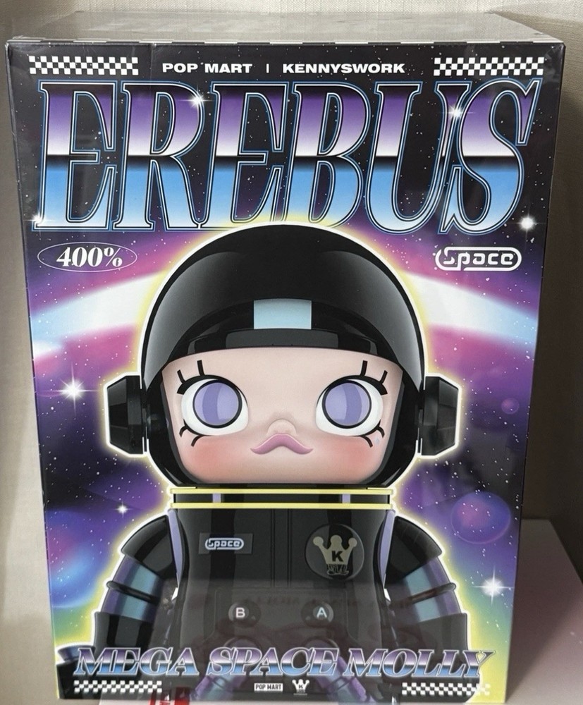 MEGA Space Molly EREBUS 400% Collectible Figure (Sealed) Authentic, US Seller
