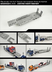 Upgrade Kit For Kingdom Pipes /Huffer Shockwave Lab SL-120 Flat Trailer in stock