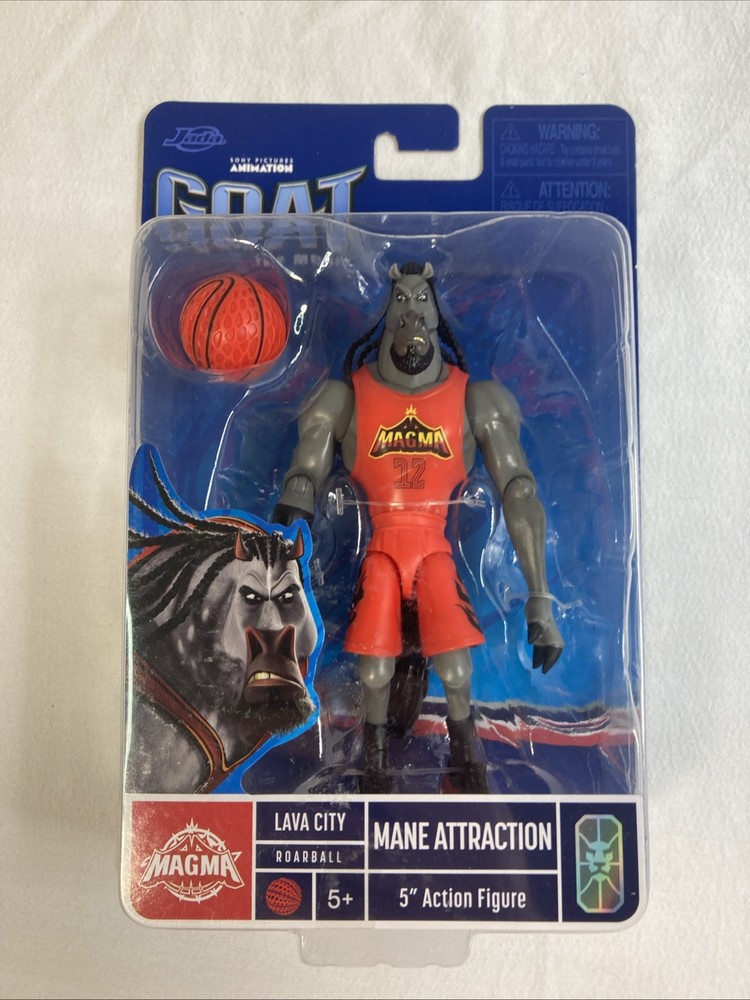 2026 Goat The Movie Mane Attraction 5″ Figure with Roarball Jada Toy NEW
