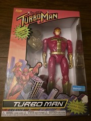 Funko TALKING TURBO MAN JINGLE ALL THE WAY Lights Sounds POSEABLE FIGURE NEW NIB