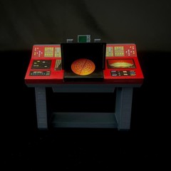 Custom Star Trek TOS Transporter Console for 3.75 IN (1:18) FIGURE