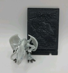Yu-Gi-Oh! Kazuki Takahashi 1996 Mini Action Figure Blue Eyes White Dragon W/Card