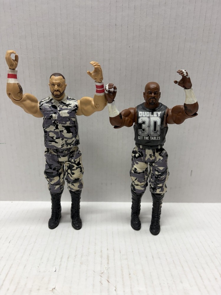 WWE Dudley Boyz Battle Pack 41 Mattel Wrestling Action Figures Bubba Ray D-Von