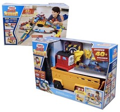 Thomas & Friends Super Cruiser with Stefano—large vehicle & track 2-in-1 Playset