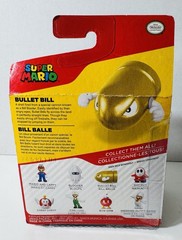 Super Mario Exclusive Gold Edition BULLET BILL Figure Jakks Pacific NISP