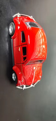 Volkswagen VW Beetle Red 4.5″ Diecast Model Car Toy Figurine Miniature