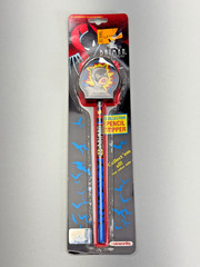 1992 Batman the Animated Series Pencil and Topper lot of 4 DC Comics