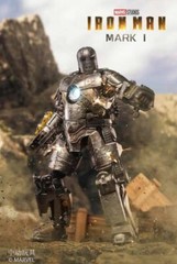 ZD-MK1-L: ZD Toys Marvel Iron Man Mark 1 Mark I 7″ action figure (LED Ver.)