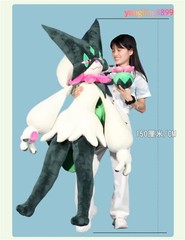 1:1 Handmade Anime Stuffed Toy Meowscarada Collect Plushie Doll Decor 150cm/80cm
