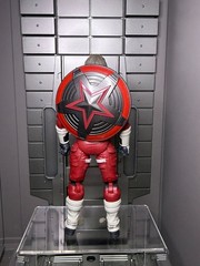 Marvel Legends Red Guardian FODDER 6″ Loose from Melina 2-Pack, shield peg dmg