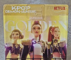 Rumi KPop Demon Hunters Huntrix Singing Golden Fashion Doll Figure Mattel