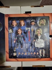 Neca Bride of Chucky 2 Pack Chucky and Tiffany Figures New