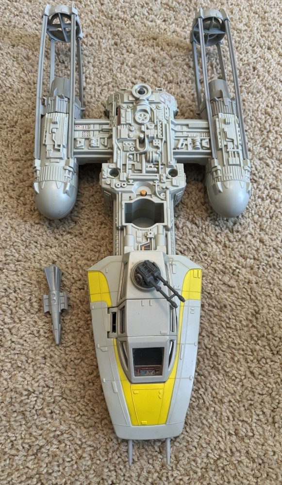 Star Wars Y-Wing Fighter 1983 ELECTRONICS WORK. Complete. Terminals Clean P61
