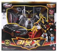Hello Carbot The Braves CARBOT X Black Limited & Cape Transformer Robot Toy 2026