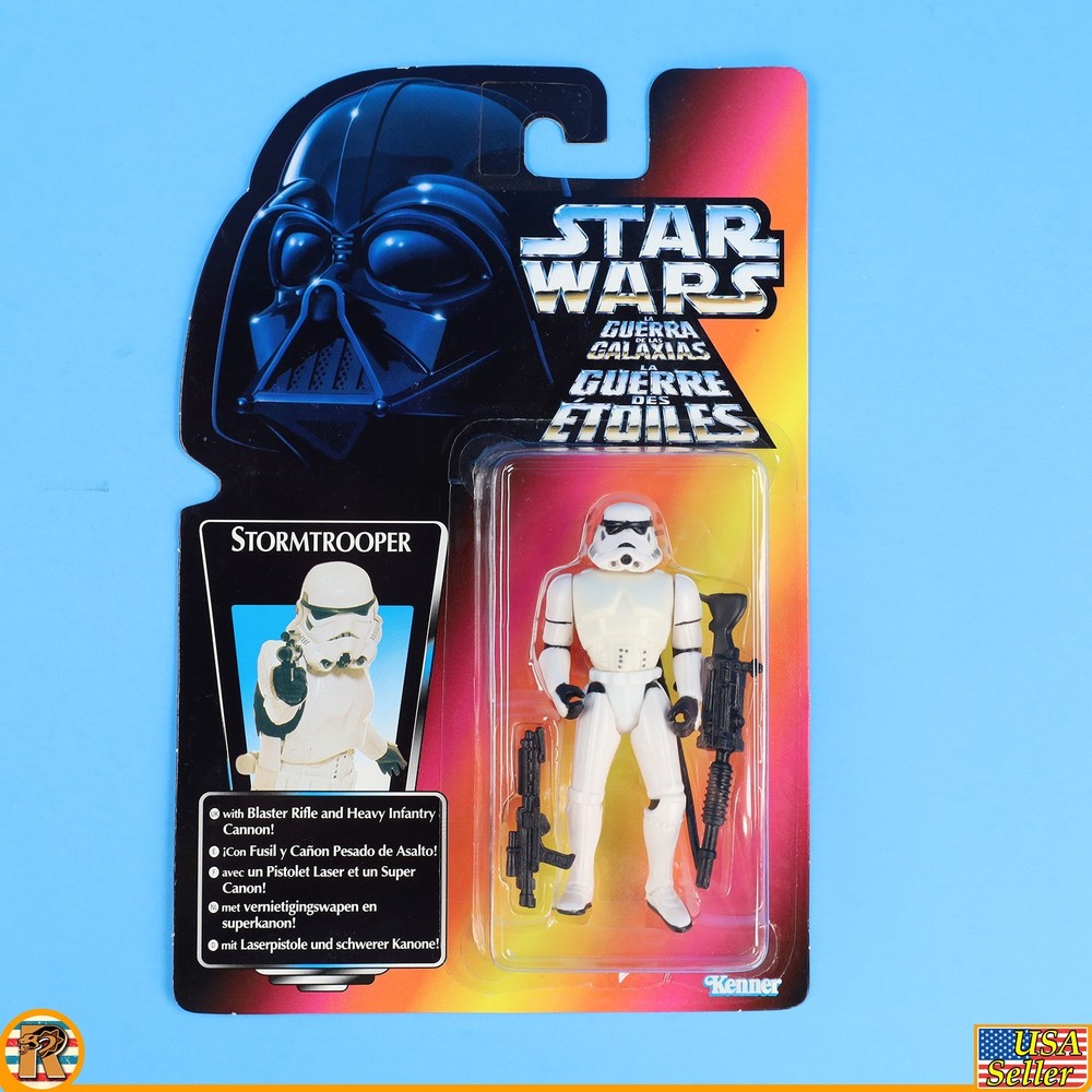 Star Wars – Stormtrooper (Euro Tri Logo) – POTF Orange – MOC – [POTF-FO-90]