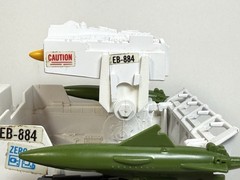 1980’s GI Joe Snow Cat Missile Rocket Box Launcher cover 3D REPAIR Part