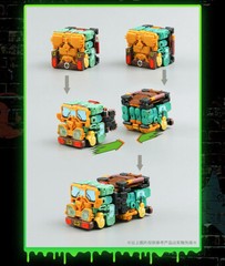 52TOYS MEGA BOX BB-18 19 20 TMNT Turtles Figure Decompression Toy Magic Square