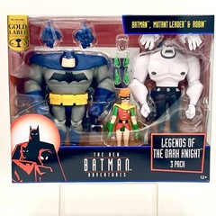 Mcfarlane Toys Legends Of The Dark Knight 3 Pack Batman, Robin, & Mutant Leader