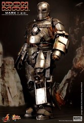 New/ HOT TOYS IRON MAN MARK I 2.0 Exclusive MMS168 (2012 SIDESHOW) 1/6 Figure