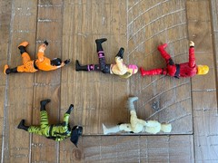 Lot Of 5 Vintage GI Joe Ninja Action Figures Ken Masters Storm Shadow