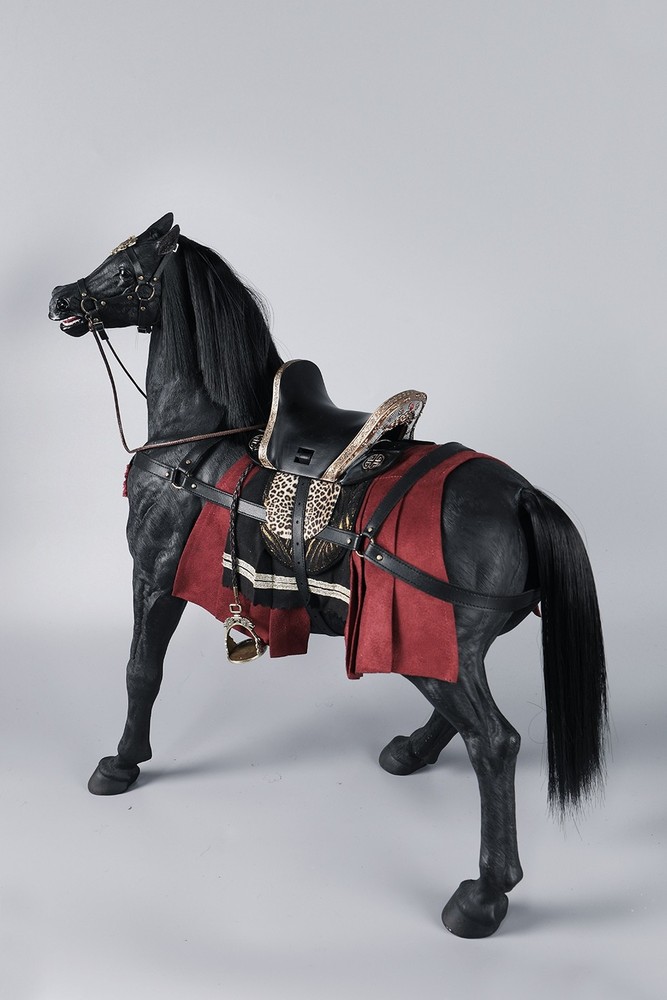 303TOYS MP015 1/6 THREE KINGDOMS – BLACK CLOUD ON SNOW, THE STEED OF ZHANG FEI