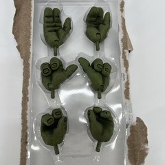 NECA TMNT Michelangelo Box & Extra Hands Lot 1990 Movie No Figure Accessories