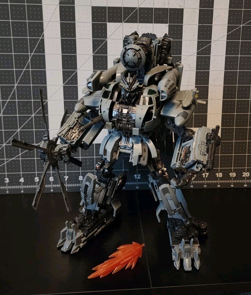 Transformers Takara Tomy Masterpiece Movie Series MPM-13 Blackout incomplete