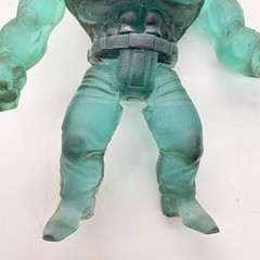 Street Sharks 5.5″ Action Figure Translucent Teal Bootleg Knock Off Resin KO