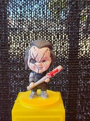 CultureFly Chucky With Baseball Bat 3″ Inches Mystery Vinyl Figure Blind Box NEW