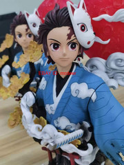 In Stock Demon Slayer Kamado Tanjirou Resin Bust Model 1/4 Scae Blue Sky Studios
