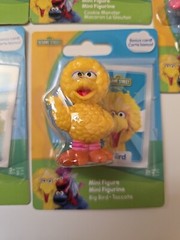 Set Of 5 Sesame Street Mini Figures Elmo, Big Bird, Oscar, Abby & Cookie Monster