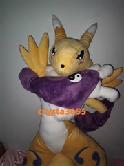 Digital Monster Digimon Renamon Giant Stuffed Toy Pillow 80CM/1.7M Doll Lot