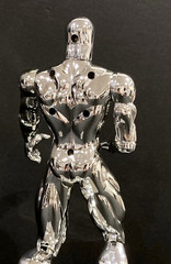 1994 Toy Biz Marvel Fantastic Four Deluxe 10″ Silver Surfer Action Figure