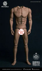 WorldBox 1:6 Scale PVC Durable Male Action Figure Body Fit 12” Head Sculpt Doll