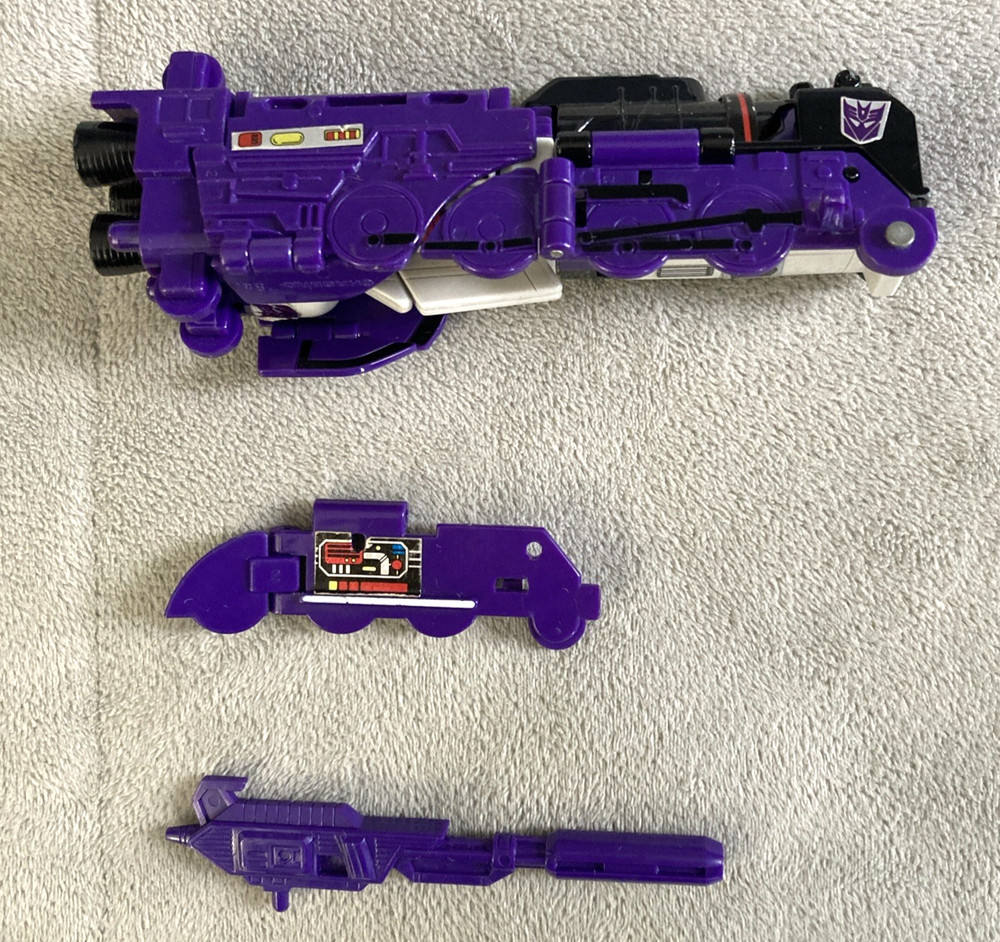 Transformers G1 Hasbro Decepticons Triple Changer Astrotrain PLEASE READ