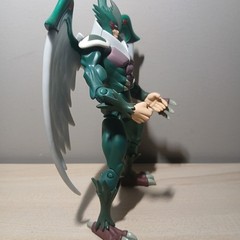 Yu-Gi-Oh GX Elemental Hero Flame Wingman Avian Burstinatrix Joynt Figure Vintage