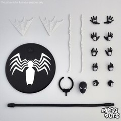 (PRE-ORDER) CT Toys Mess toys Symbiote Spiderman Black Spider Figure (US SELLER)