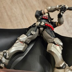 Overwatch Reaper Figma 393 Good Smile Max Factory Figure Glued READ