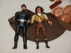 Vintage 1991 Kenner Robin Hood LOT Net Launcher Battle Wagon Parts Figures MORE