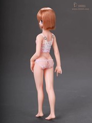 LDDOLL1/6Silicone Flexible Seamless FigureFemale Small Breast AnimeBody OB 22S