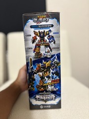 Miniforce Dinoid Warrior THUNDER TYRA Transformer Blue Headbot Robot Toy 2025