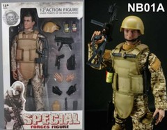 12” American Military Soldiers Special Forces Army Man Action Figures Play Set