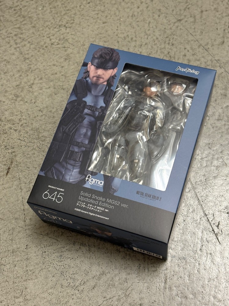 M06974: Figma 645 Metal Gear Solid 2 Solid Snake (MGS2 Updated Edition)