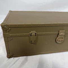 Formative Soldier Of The World 2002 Tan Footlocker Chest Action Figures Plus +