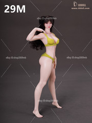 LDDOLL 1/6 Female Seamless Flexible Body Steel Bone Finger Bone For 12″ Figure